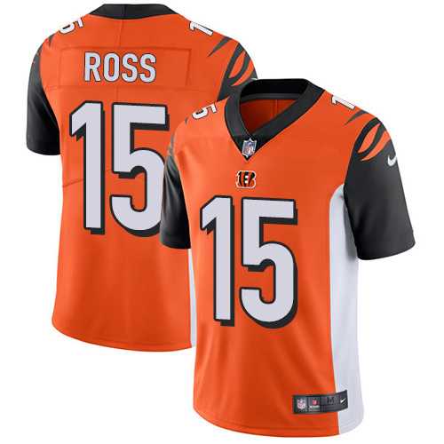 Nike Cincinnati Bengals #15 John Ross Orange Alternate NFL Vapor Untouchable Limited Jersey,We sell and wholesale Nike Cincinnati Bengals #15 John Ross Orange Alternate NFL Vapor Untouchable Limited Jersey on line form chian!